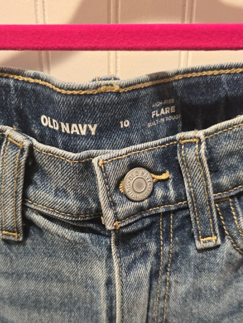 Old Navy Light Blue Flare Girl's Jeans
